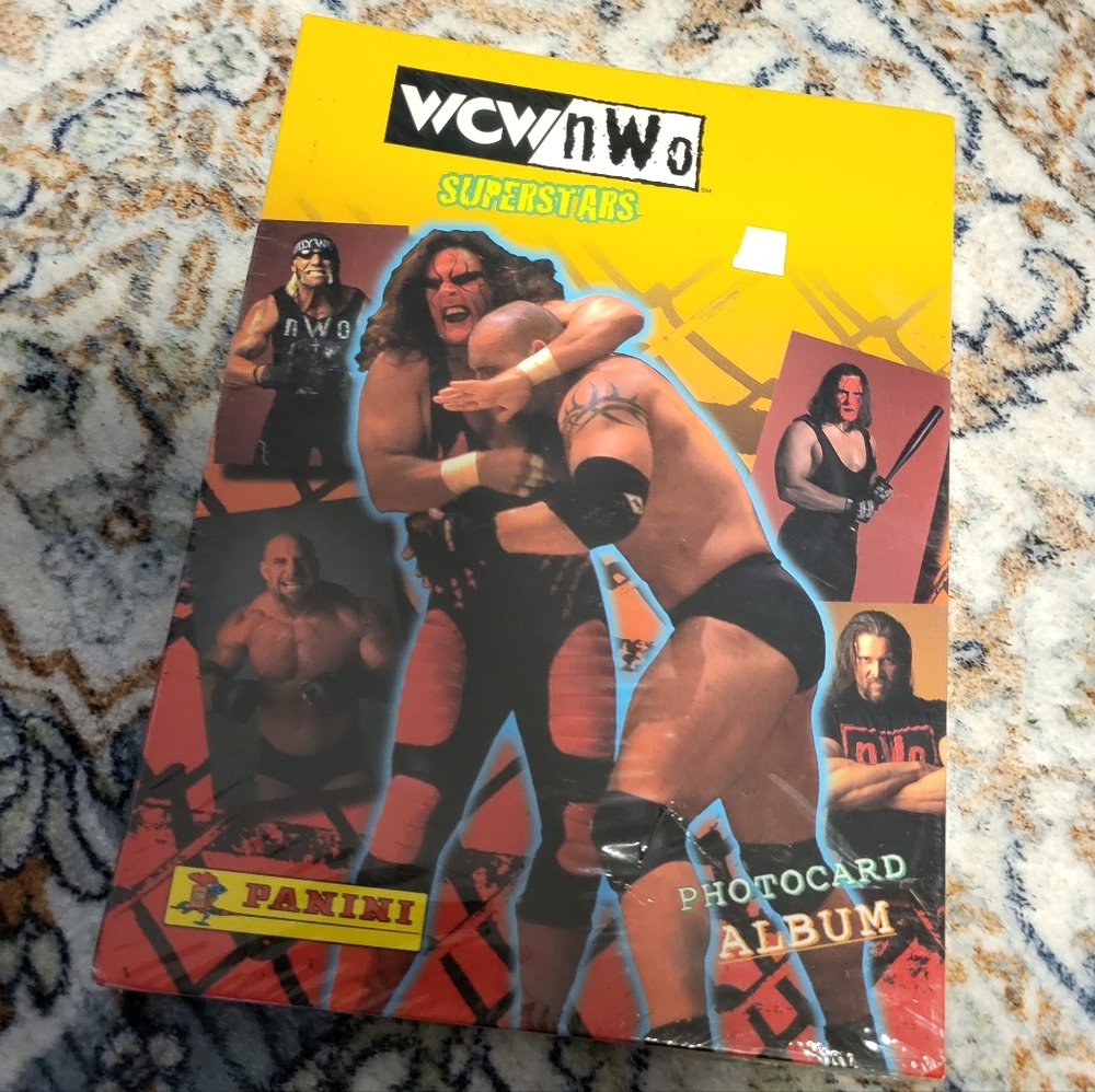 Panini Wcw 1998 Photo Card Binder In In Wrap